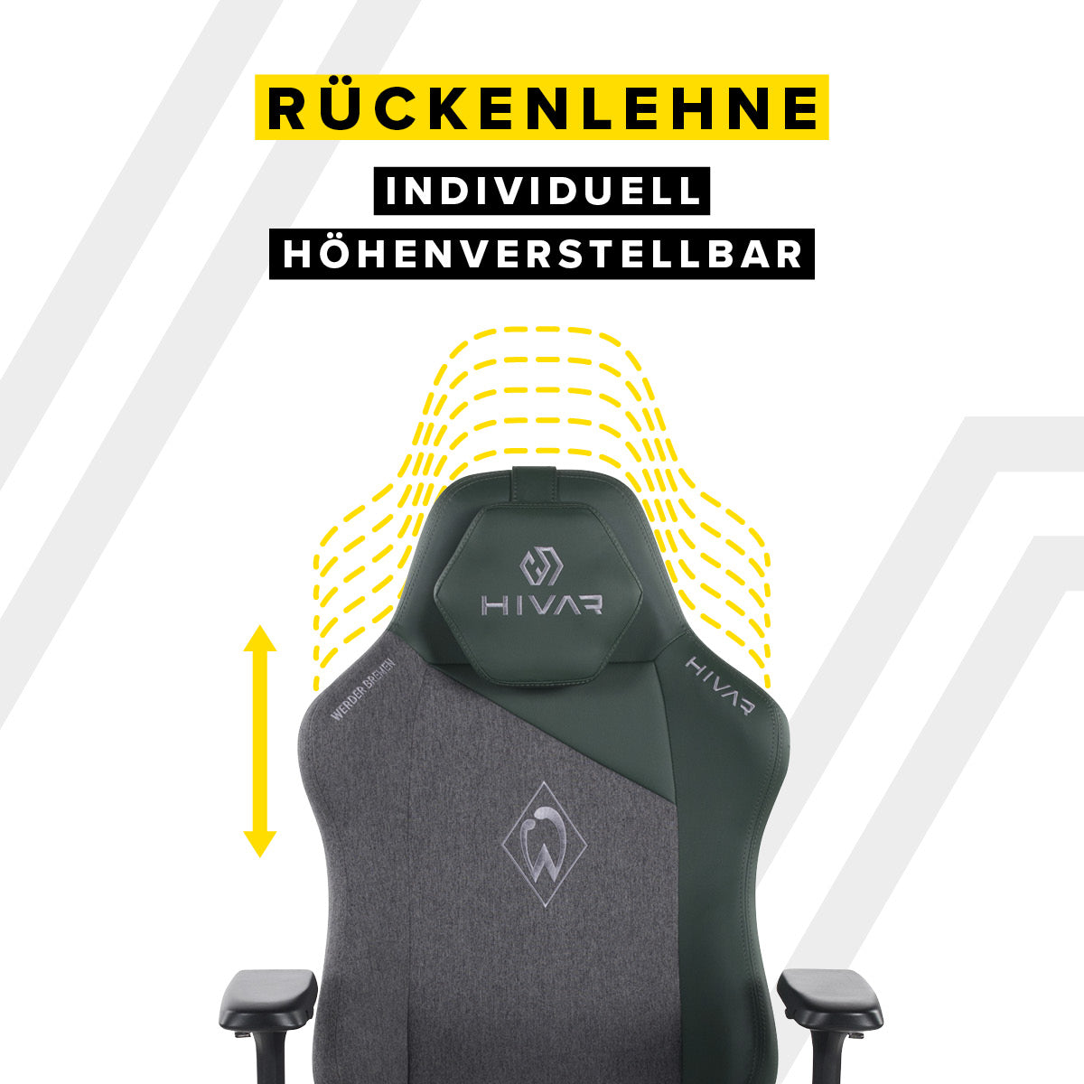 höhenverstellbare Rückenlehne Gaming Stuhl Bürostuhl