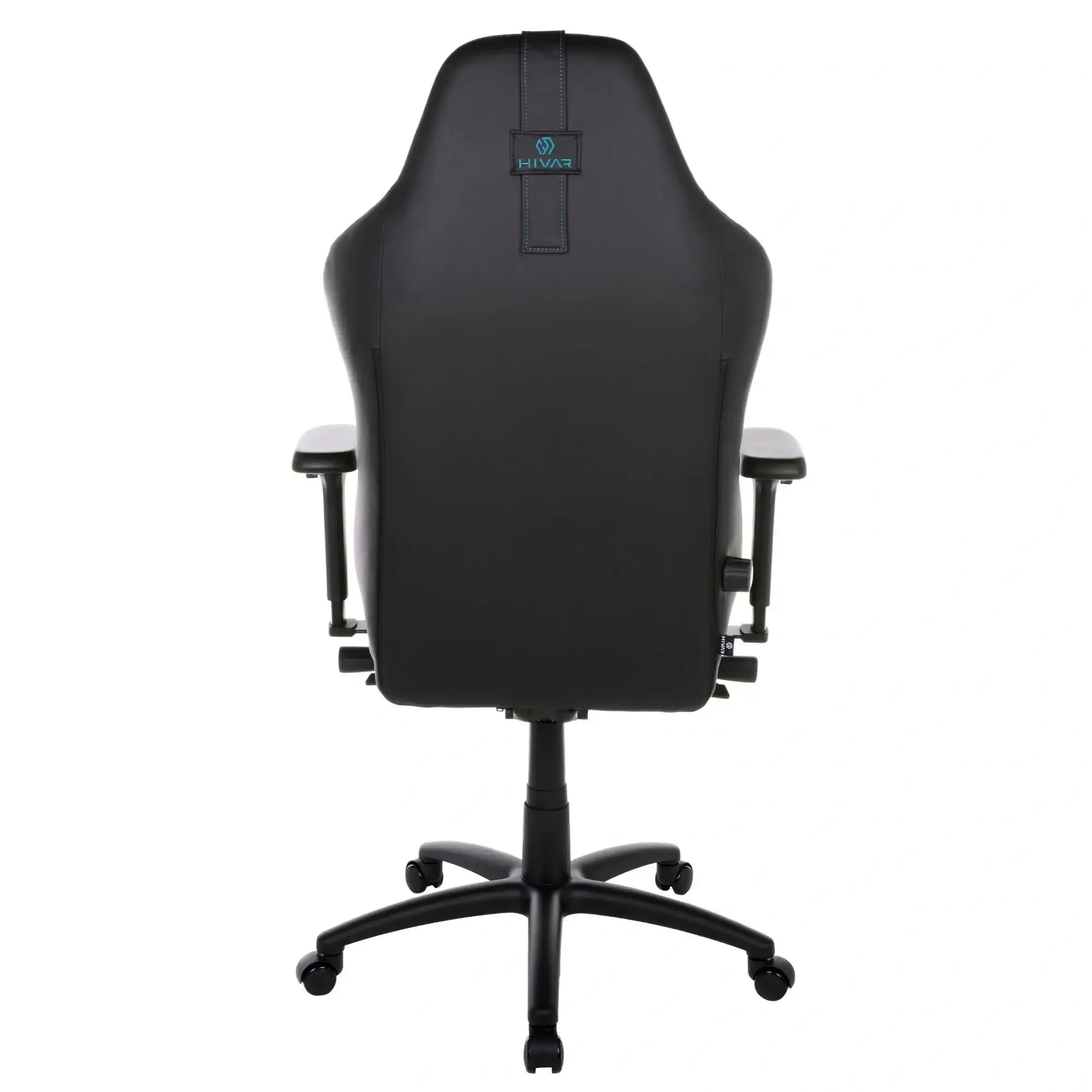 HIVAR Orbical Onyx Coal, Rückansicht – minimalistisches Design, schwarzes Fußkreuz