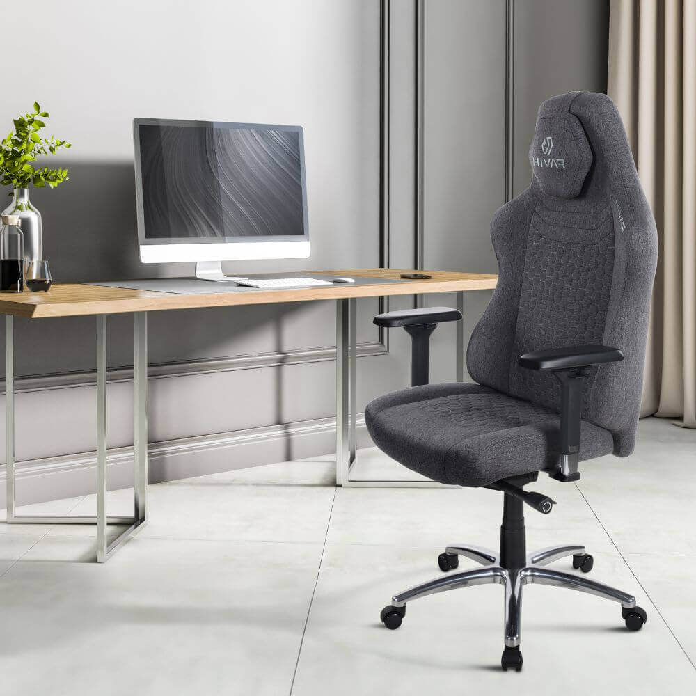HIVAR ORBICAL XL NEBULON Mood – ORBICAL XL NEBULON Stuhl in einer stilvollen, minimalistischen Umgebung